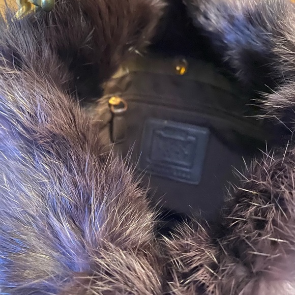 Authentic Coach Rabbit Fur Shoulder Bag - Picture 5 of 5